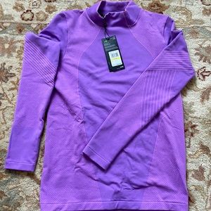 High neck UA Rush long sleeve cold gear size medium